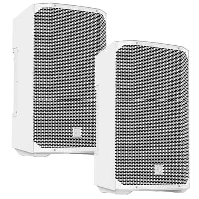 (2) Electro-Voice EVERSE 12 Weatherized Battery-Powered (White) Bundle image 1