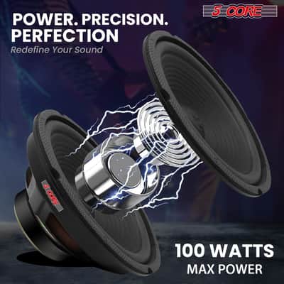 5 Core 8 Inch Guitar Speaker 50W RMS Replacement 4 Ohm Amp Woofer for Electric Guitar Cabinets image 7