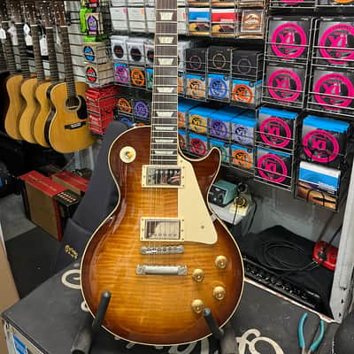 Gibson Custom Shop '59 Les Paul Standard Reissue 2020 - Present - Iced Tea Burst VOS image 2