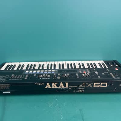 Akai AX60 AX-60 synthesizer 1980s - Black image 9