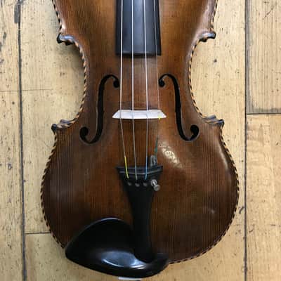Antique violin Labelled "Jacob Stainer" Lionhead circa 1890 image 2