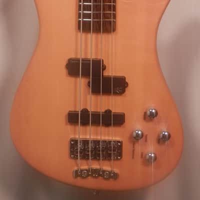 Warwick RockBass Streamer LX-4 String - Natural Transparent Satin with gig bag image 5