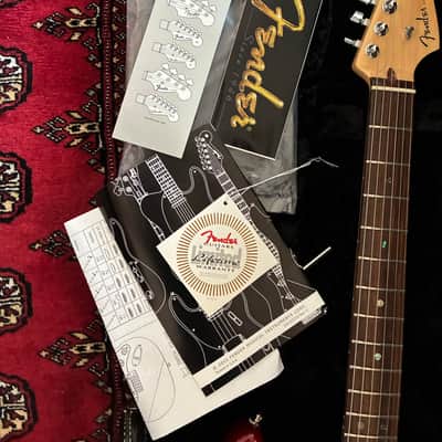 NOS 2006 Fender Stratocaster American Deluxe Ash 60th Anniversary image 6
