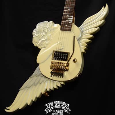 1990's ESP Angel guitar Pearl White image 1