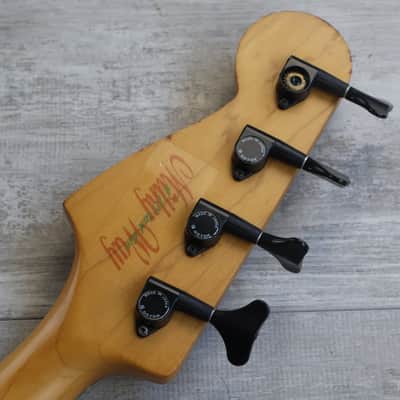 1988 Fender Japan "Jazz Bass Special" Duff McKagen Bass (Black) image 15