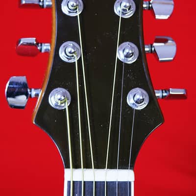 Silvertone SD 3000 Acoustic Electric Guitar W/Case image 4