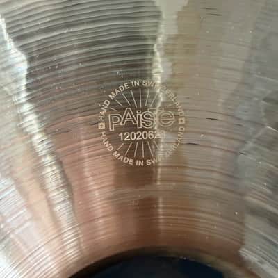 Paiste 24" 2002 China Cymbal 2012-3184g-Serial #12020628 image 6