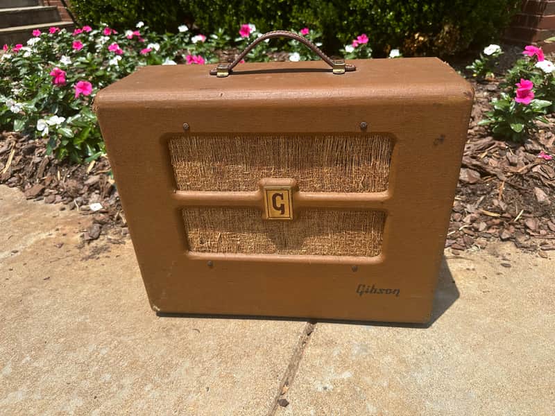 Gibson BR-6 3 Input 1951 - Brown image 1