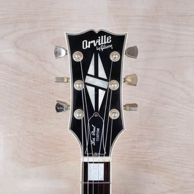 Orville by Gibson LPC Les Paul Custom 1988 Alpine White Lacquer Finish Tim Shaw USA Pickups Japan w/ Hard Case image 21