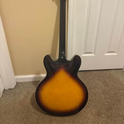 2001 Epiphone Dot (ES-335) - Made in Korea (Saein Factory) - Sunburst w/ Original Hard Case image 8