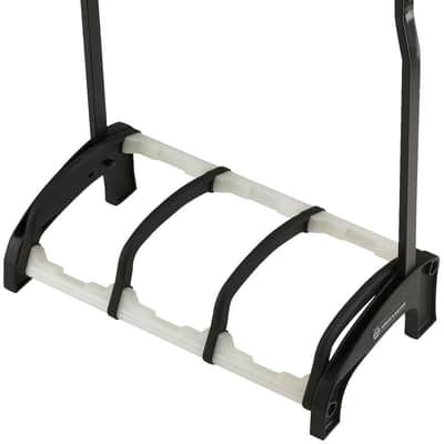 K&M 17515 Guardian Series Multi Guitar Stand, Translucent image 2