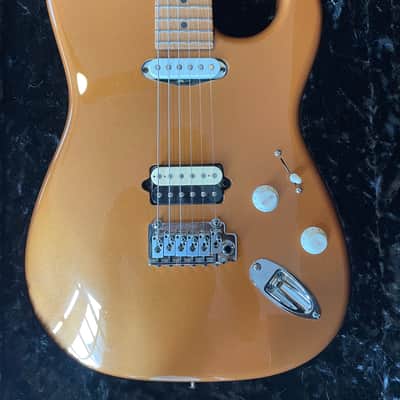Suhr Custom Classic S HS Orange Burst Metallic Roasted Maple Neck image 8