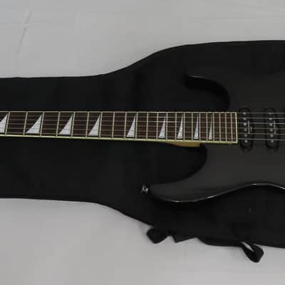 1996 Jackson Dinky DK2 Guitar MIJ - Trans Black HSS Duncan Designed PUPs Japan image 1