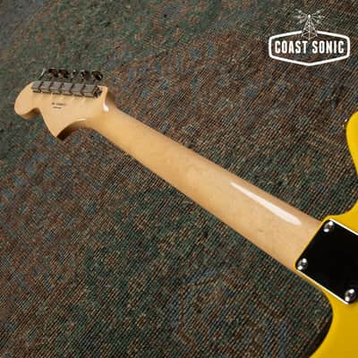 2026 Fender FSR Traditional 60s Jaguar Made in Japan MIJ Graffiti Yellow image 15