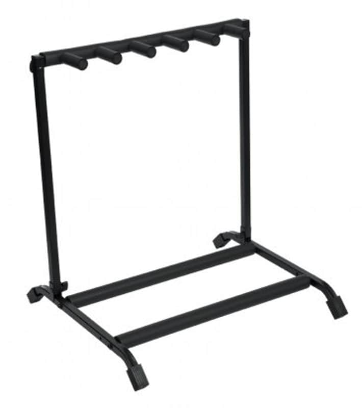 Gator RI-GTR-RACK5 ROK-IT Collapsible 5-Space Guitar Rack Stand for Electric, Acoustic Guitars image 1