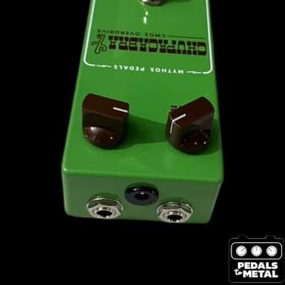 Mythos Pedals Chupacabra Overdrive/Fuzz 2010s - Green - X18082 image 4