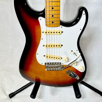 RARE VINTAGE 1988 FENDER (JAPAN) ST-67 1967 REISSUE STRATOCASTER ELECTRIC GUITAR & OHSC L@@K image 3