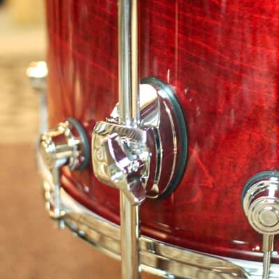 DW Performance Cherry Stain 5pc Drum Set - 18x22, 8x10, 9x12, 12x14,14x16 image 8