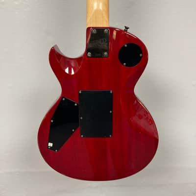 ESP Eclipse 1995 See Thru Red w/Case image 8