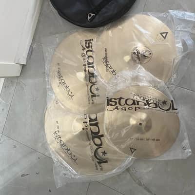 Istanbul Agop Xist Brilliant Cymbal Set 14" Hi-Hats, 16” + 18" Crashes, 20" Ride + Soft Bag image 2