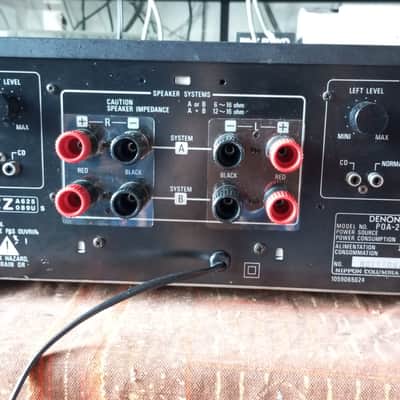 Denon POA 2200 powerful amp, low distortion, fast slew rate image 4