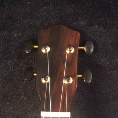 Handcrafted Concert Ukulele, Solid Hawaiian Koa, MOP Inlay, Soft-bag, Bruce Wei UG15-2934 image 9