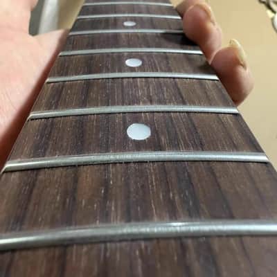 Roasted Flamed Maple Jazz Bass Neck - 20 Frets image 5