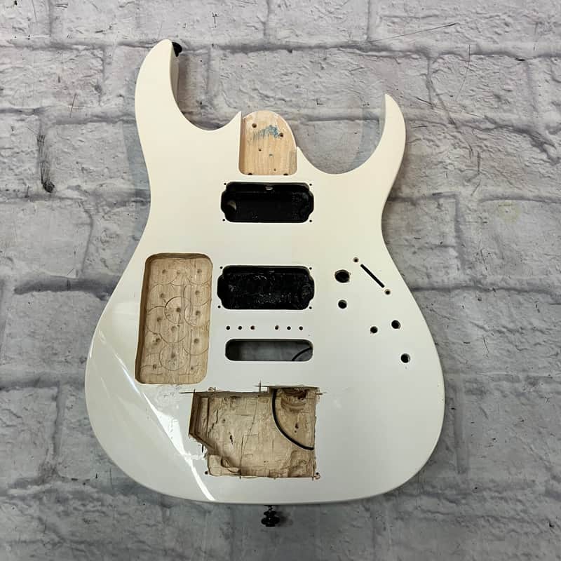 Unknown Cream Stratocaster Styled Electric Guitar Body image 1