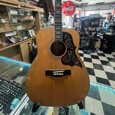 Yamaha FG-350W Jumbo Dreadnought 1977 - 1981 - Natural image 1