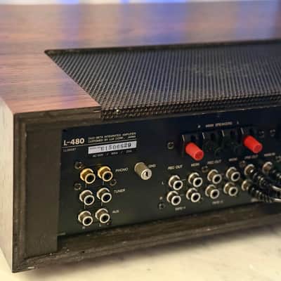 🎶✨ Luxman L-480 Duo-Beta Integrated Amplifier — U.S. 120V, Original Factory Box & Foam, MM/MC Phono, Cleaned, Detailed & Tested image 17
