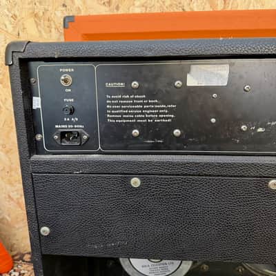 Vintage 1970s White Chorus 160 CL160 Tour Range 2x12 Amplifier Combo w/ G12-80 image 8