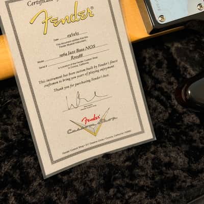 Fender Custom Shop '64 Jazz Bass NOS (2013) image 11