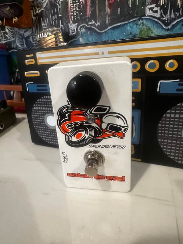 Catalinbread Super Chili Picoso Clean Boost 2010s - White image 1