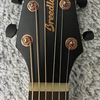Breedlove Rainforest S Concert Abyss CE African Mahogany Acoustic Electrc Guitar image 6