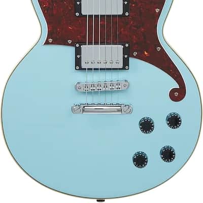 D'Angelico Premier Brighton Electric Guitar - Sky Blue image 1