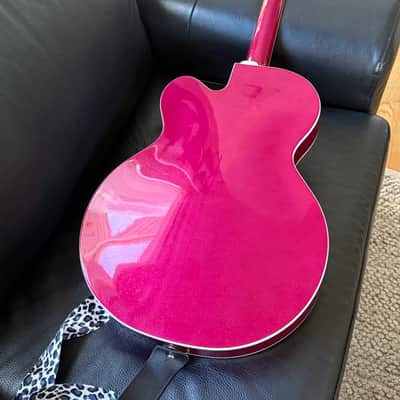 Gretsch G6120T-HR Brian Setzer Signature Hot Rod Magenta Sparkle! image 3
