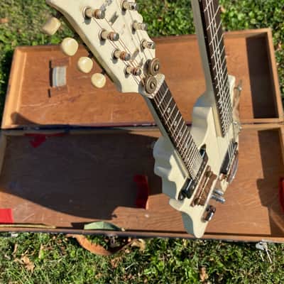 * UPDATE photos found * Vintage Custom Double Neck Mandolin/Guitar The Stonemans and Cousin Wilbur image 12