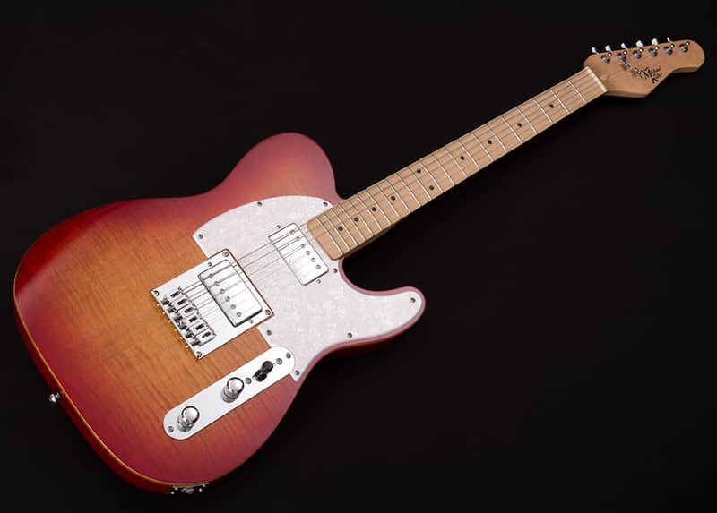 Michael Kelly 53DB Cherry Sunburst Electric Guitar Great 8 Boutique Mod; Maple Fretboard image 1