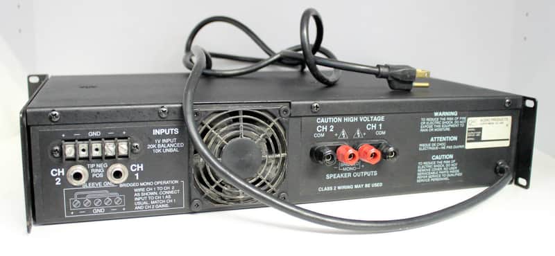 QSC MX700 Stereo Power Amp (used) | Reverb