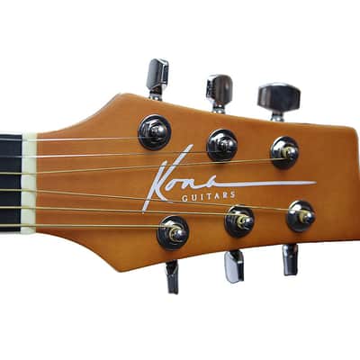 K391L Kona 39" Left Handed Acoustic Guitar image 8