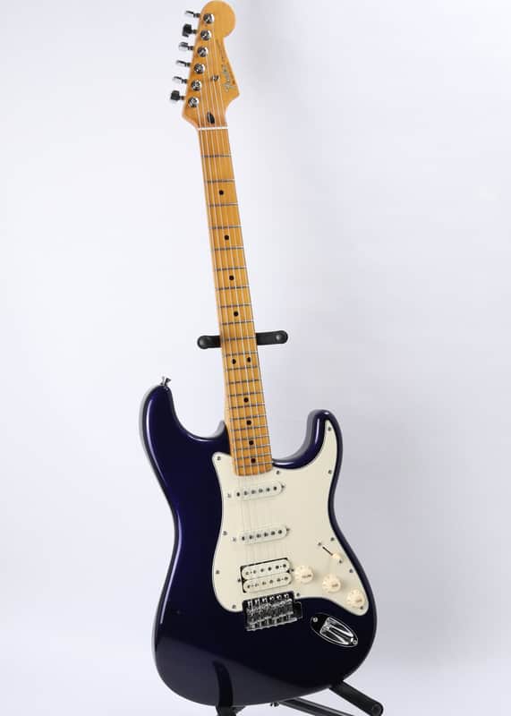 Fender Standard Stratocaster HSS Midnight Blue MIM Upgraded image 1