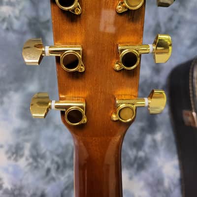 2002 Hofner Acoustic Guitar Model HAS-05GC New Strings Pro Setup Original Soft Shell Case image 8