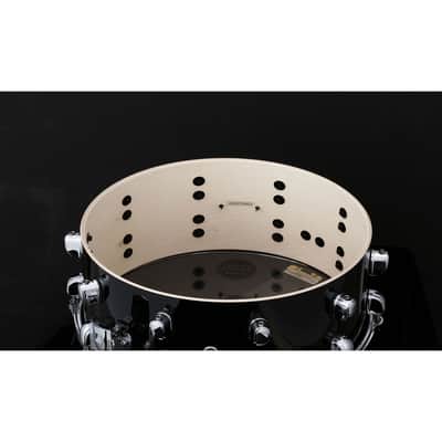 Tama Starclassic Performer MBSS55-PBK Piano Black 14" x 5,5" Snare Drum image 4