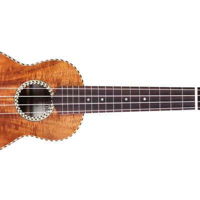 Cordoba 25S Soprano Ukulele with Solid exotic Acacia Top image 1
