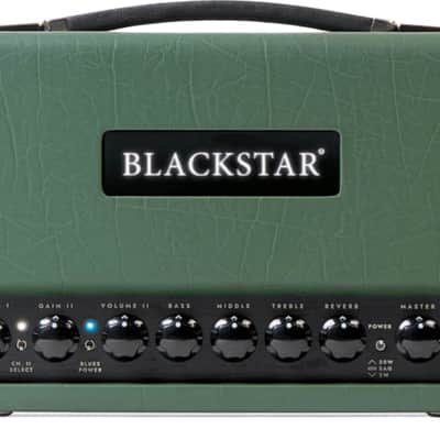 Blackstar St. James Jared James Nichols Signature Tube Guitar Head, 50W, British Racing Green image 1