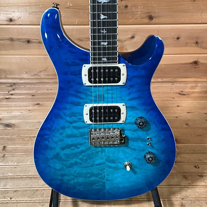 PRS SE Custom 24-08 Quilt Package Electric Guitar - Lake Blue image 1