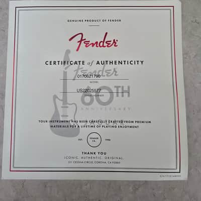 Fender 60th Anniversary Ultra Luxe Jaguar 2022 - Texas Tea image 14