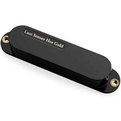 Lace Sensor Hot Gold Single Coil Pickup for Strat, Black (6.0K) 21091-02 image 3