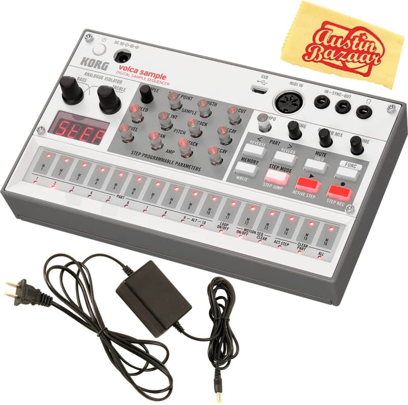 Korg Volca Sample Digital Sample Sequencer w/ Power Supply image 1