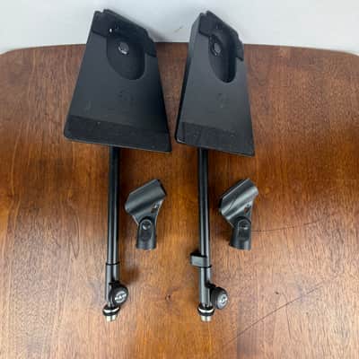 K&M 24.14 1970’s Mic Desktop/Floor Stands - Cast Iron Base image 6